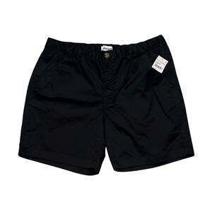 Abound Black Pull On Shorts Elastic Waist Casual Cotton Size M